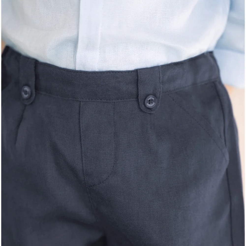 Tartine et Chocolat Shorts Baby Ceremonie 18M Marine Navy Formal MSRP $105